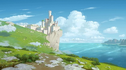 唯美治愈护眼城堡