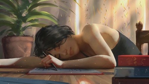 睡觉的女孩