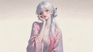 治愈古装女孩