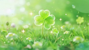 治愈小清新三叶草