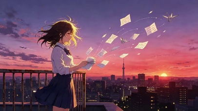 飞翔的信