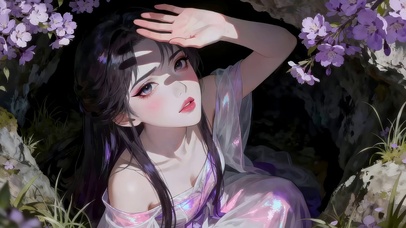 可爱小女孩