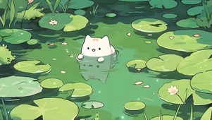 荷塘小猫