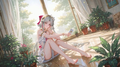 珂莱塔少女治愈阳光房