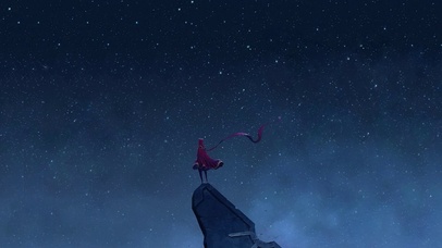 仰望星空的女孩