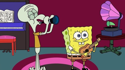 海绵宝宝章鱼哥