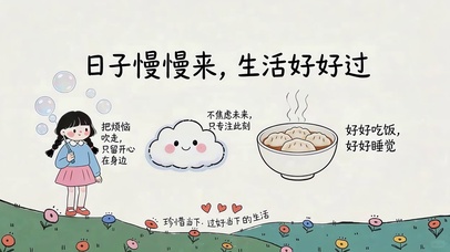 日子慢慢来 生活好好过