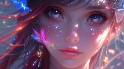 眼睛是治愈的星河