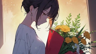 送花