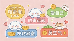 啥都顺（猫咪版）