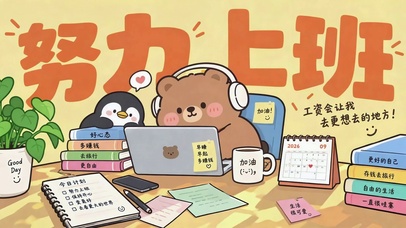 努力上班可爱打工人