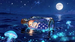 水母海蓝胖的漂流梦