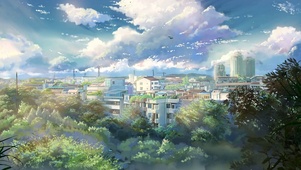 4k治愈城市风光