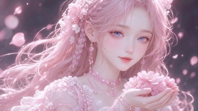 捧花美少女