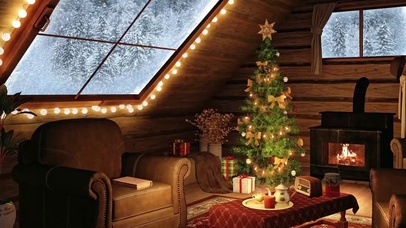 冬季舒适的阁楼