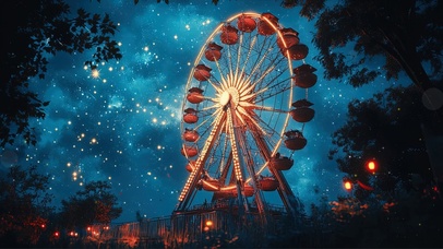 夜空流星乐园摩天轮