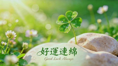 好运连绵，幸运草