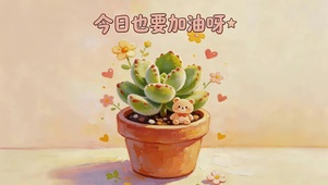 今天也要加油呀