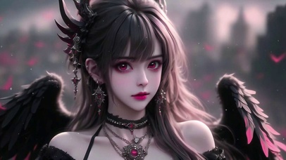 清纯可爱治愈堕落天使