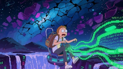 瑞克与莫蒂—飞船UFO莫蒂