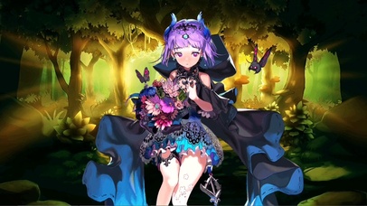 森林里的蝴蝶少女