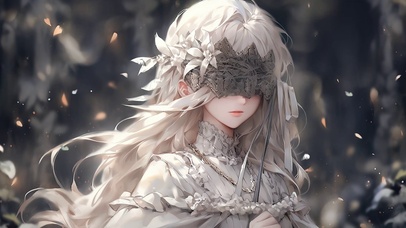 遮面少女