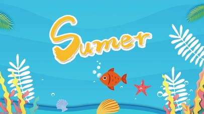 夏日海滩