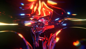 科幻液体流动