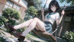 可爱女孩
