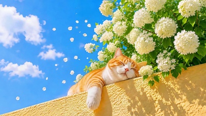 云间猫憩 治愈