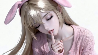 可爱兔女郎