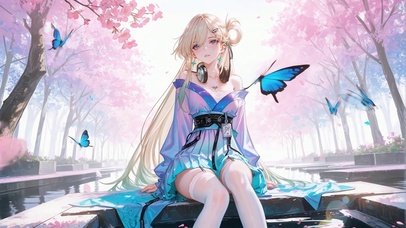 樱花水畔琳奈