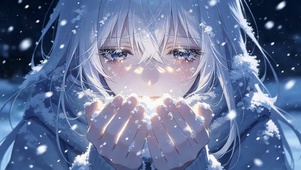 看雪的女孩