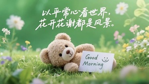  早起佛系小熊卡