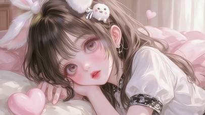 兔耳萌心甜梦少女