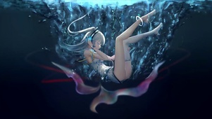 水下动漫女孩