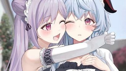 甘雨: 要亲亲，第一弹 2K