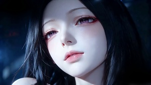 慵懒少女