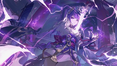 二次元紫电少女