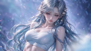 悲伤深海少女