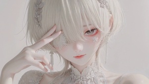 二次元魅眼美女壁纸