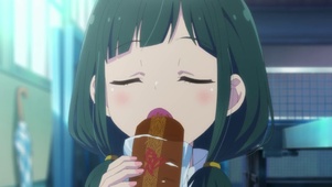 吃面包