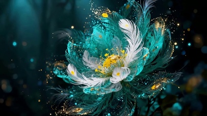 梦幻鲜花绽放