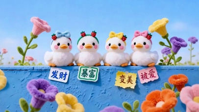 发财暴富变美被爱