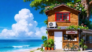 海边咖啡屋