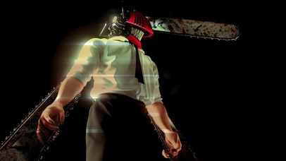 黑色护眼电锯人