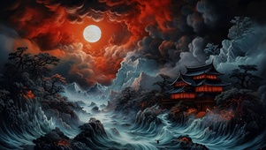 国潮插画