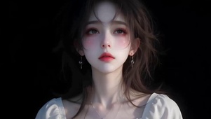 治愈可爱女孩