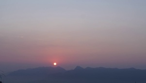 夕阳西下