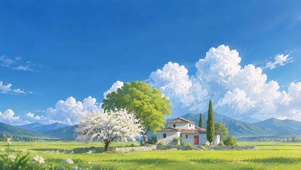 新海诚原野小屋